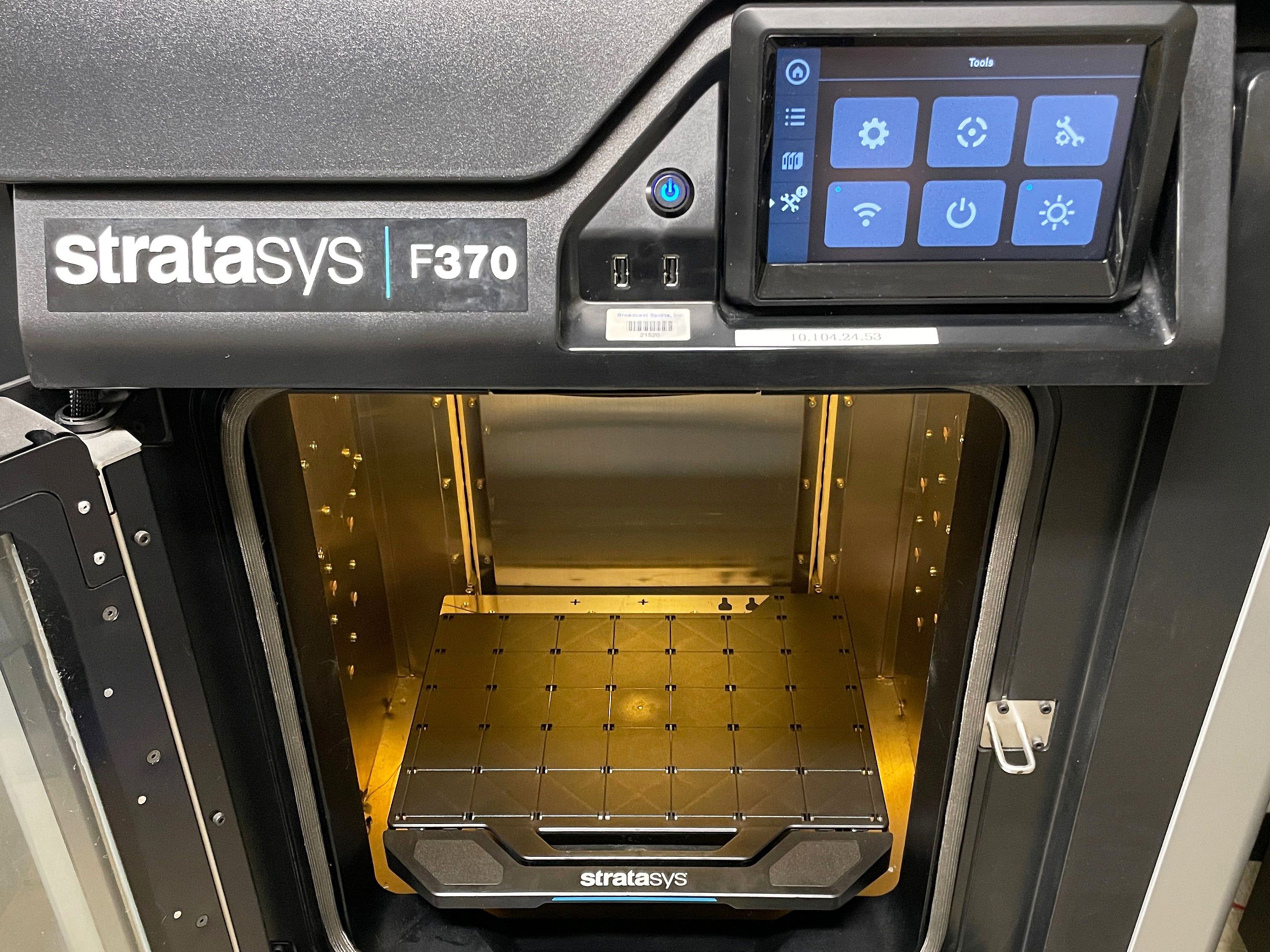 Used STRATASYS F370 3D Printer #13349