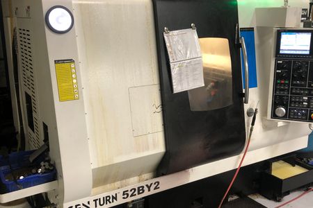 Used GANESH CYCLONE52BY2 CNC Lathe #13086