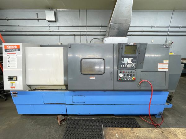 Used MAZAK QT300 CNC Lathe #13153