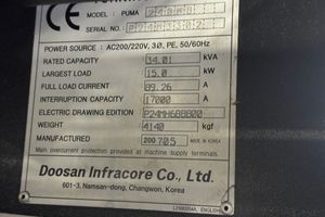 DOOSAN-PUMA 240MB-14054