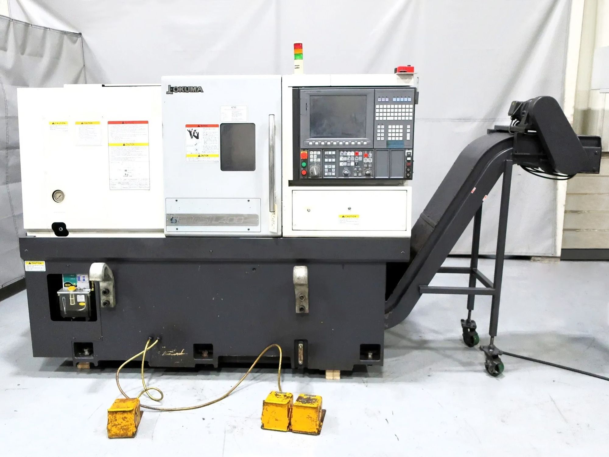 Okuma Genos L400 CNC Lathe | Specifications, Features, and Reviews