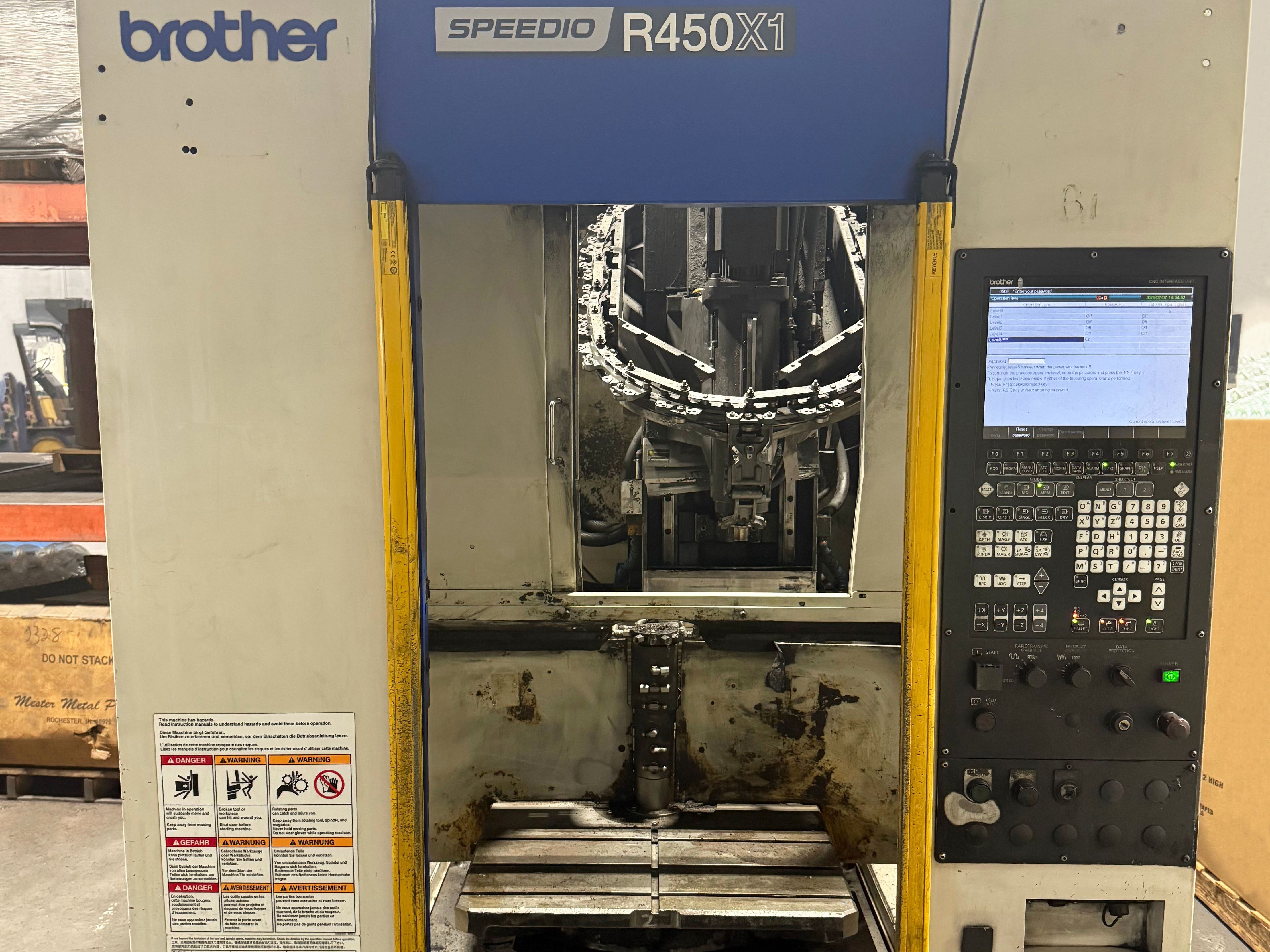 Used SHARP SV2412 Vertical Machining Center #9549
