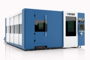 OTINUS-5 FT X 10 FT 12000W FIBER LASER WITH TUBE CUTTER-14903