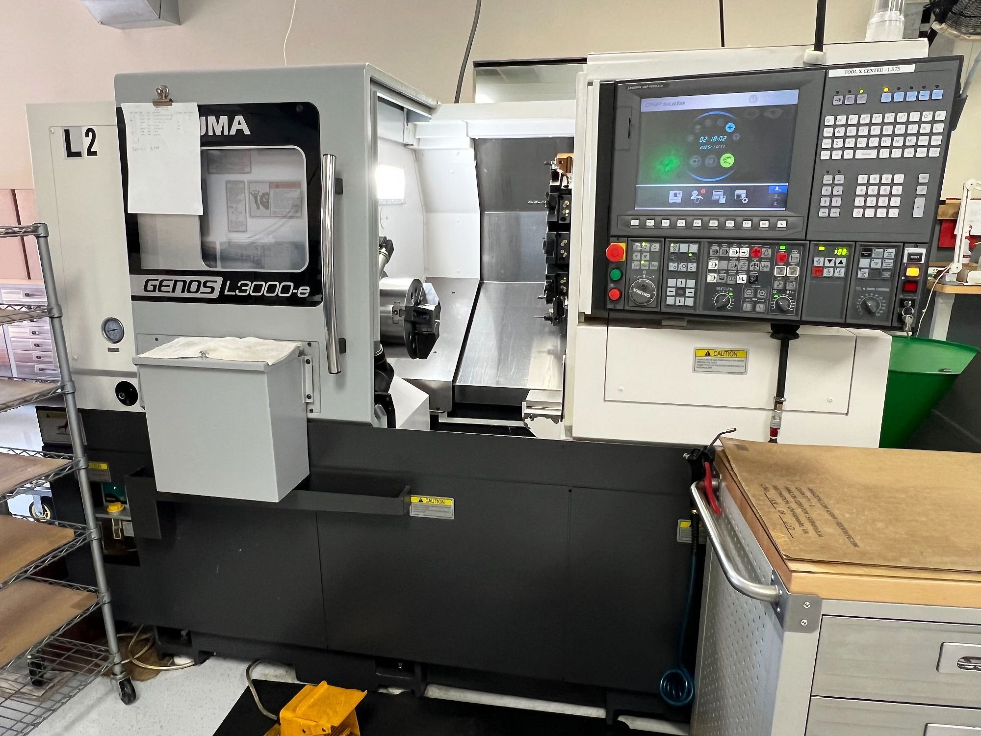 OKUMA GENOS L3000E - Performance, Specifications, and Support