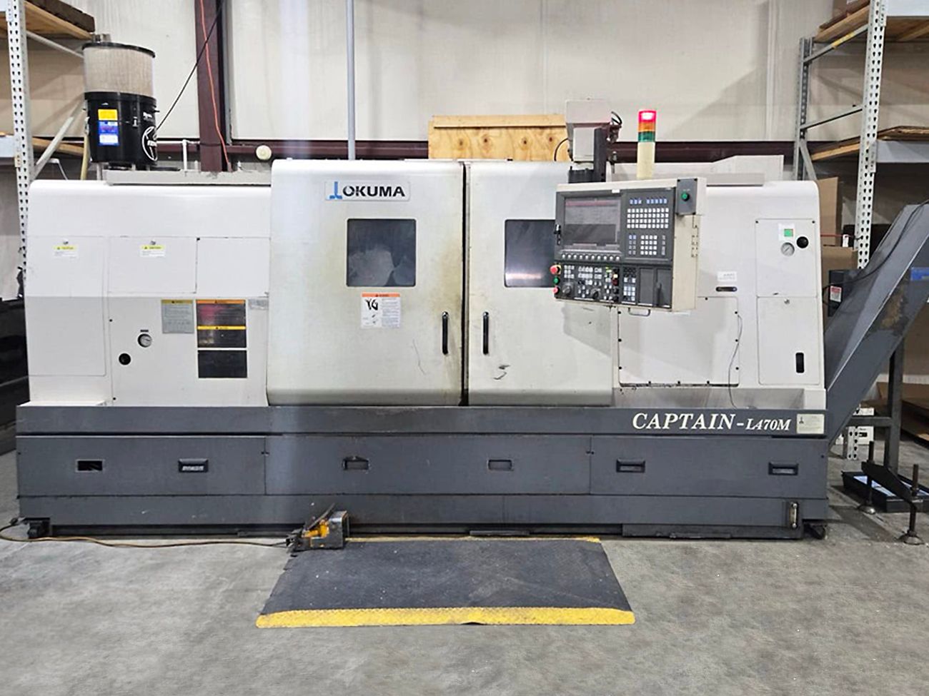 Used OKUMA CROWN 762 CNC Lathe #3772