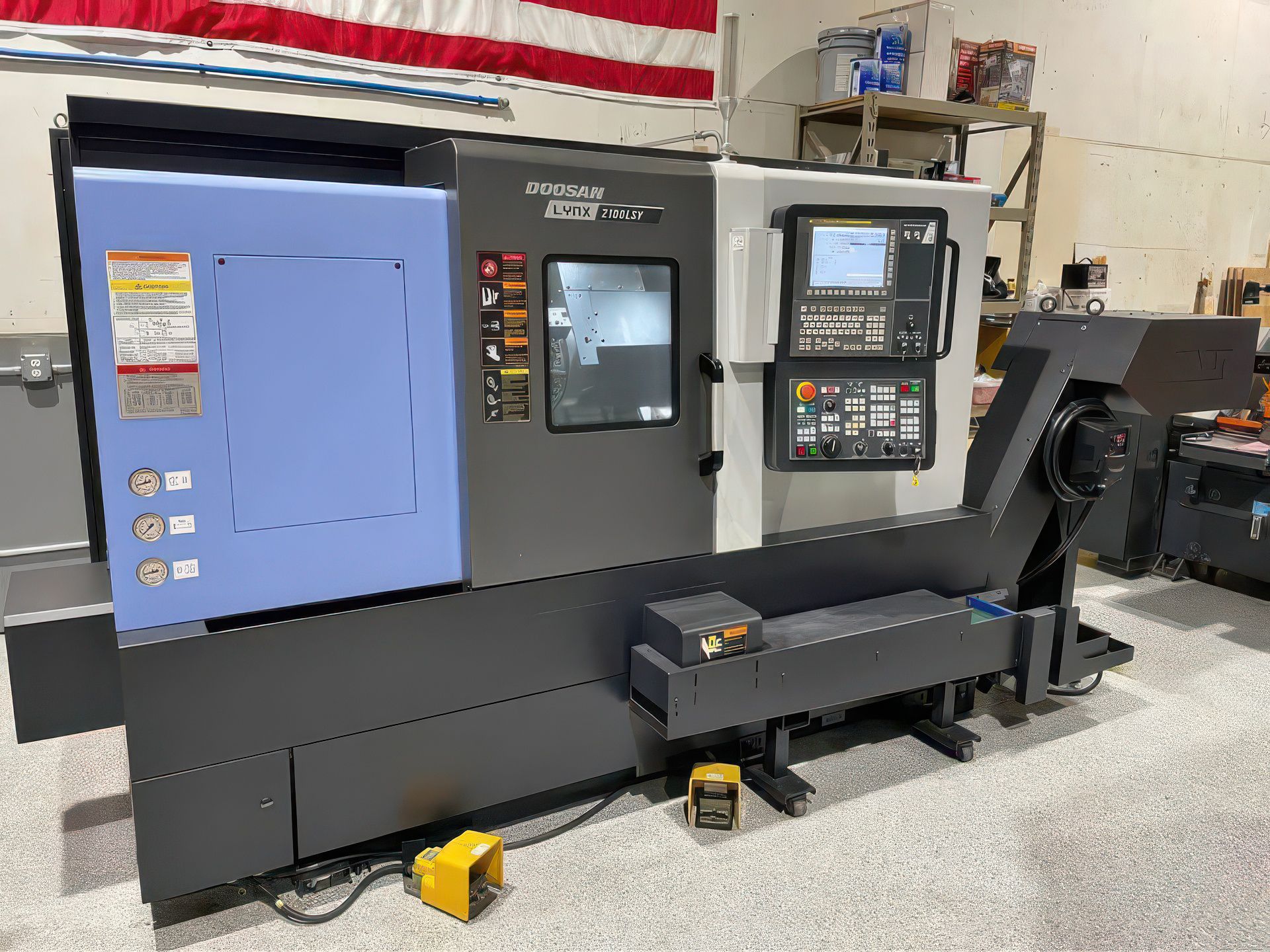 Used DOOSAN PUMA 240B CNC Lathe #5286