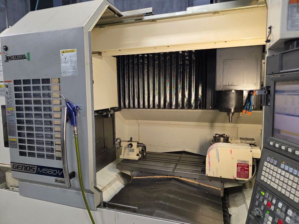 Used OKUMA GENOS M560V Vertical Machining Center #15485