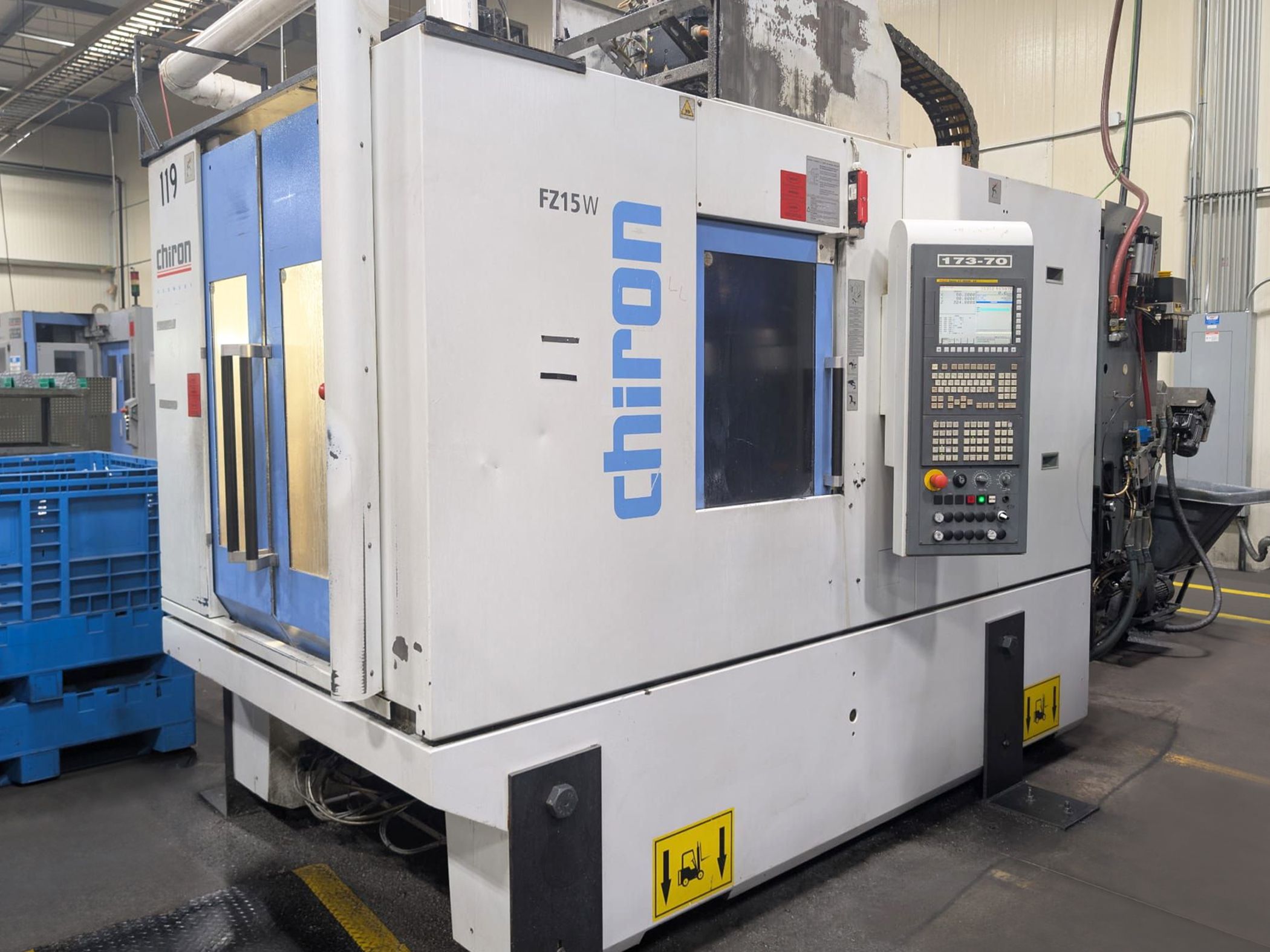 Used CHIRON DZ15KW Vertical Machining Center #3365