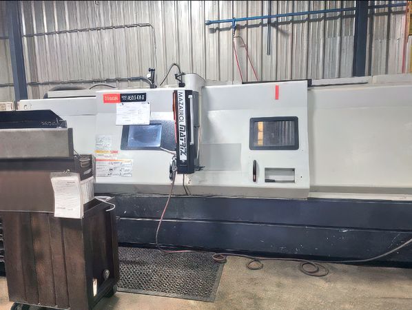 Used MAZAK QT400 80in CNC Lathe #14850