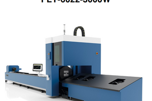 OTINUS-FLT-6022 3000W 9 FT X 20 FT TUBE LASER CUTTING WITH 45 DEG BEVELED TORSION HEAD-15052