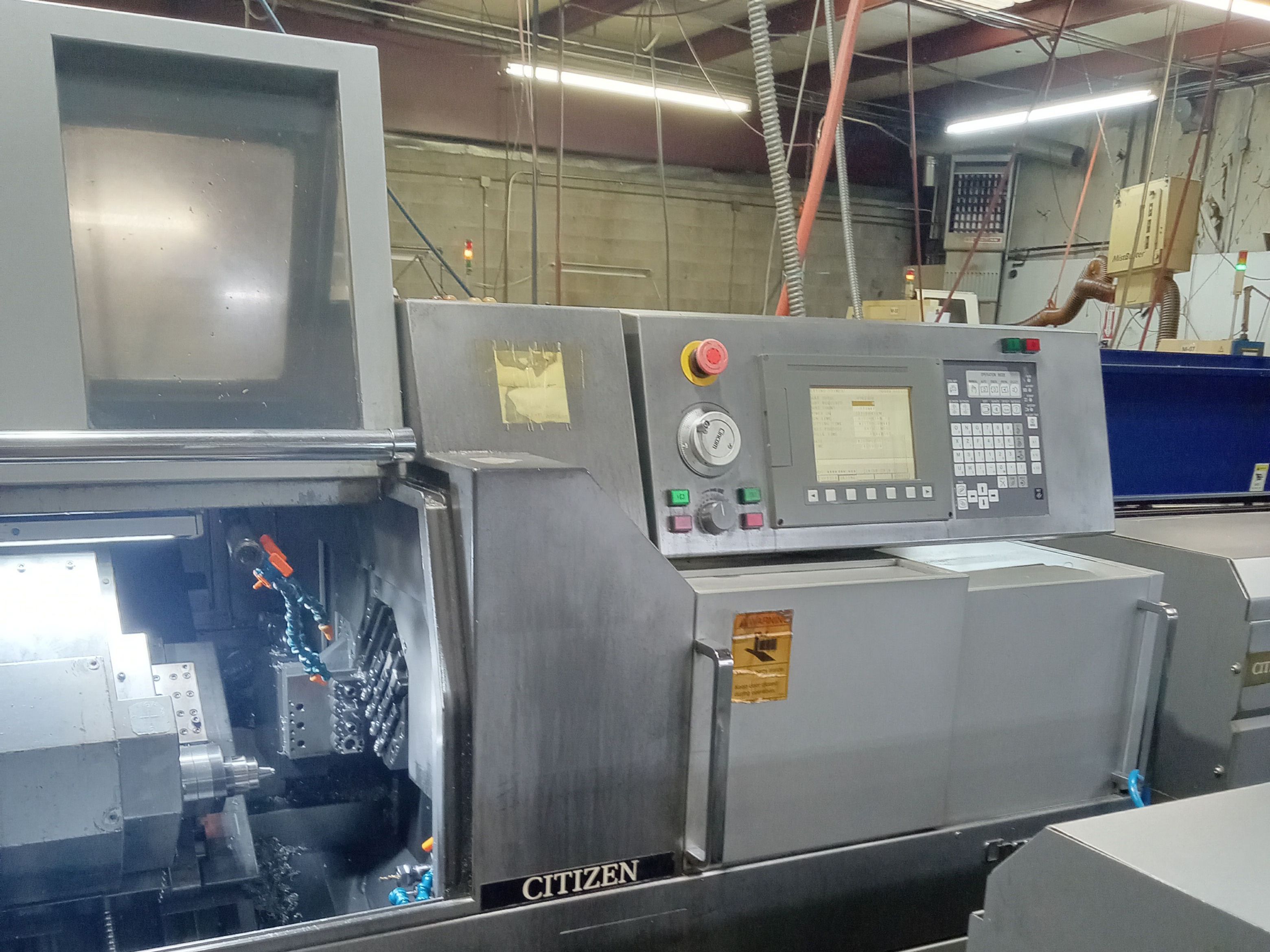 Used CITIZEN A20 VII 2F7PL CNC Lathe #15139