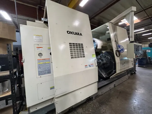 Used OKUMA LU45M CNC Lathe #15393