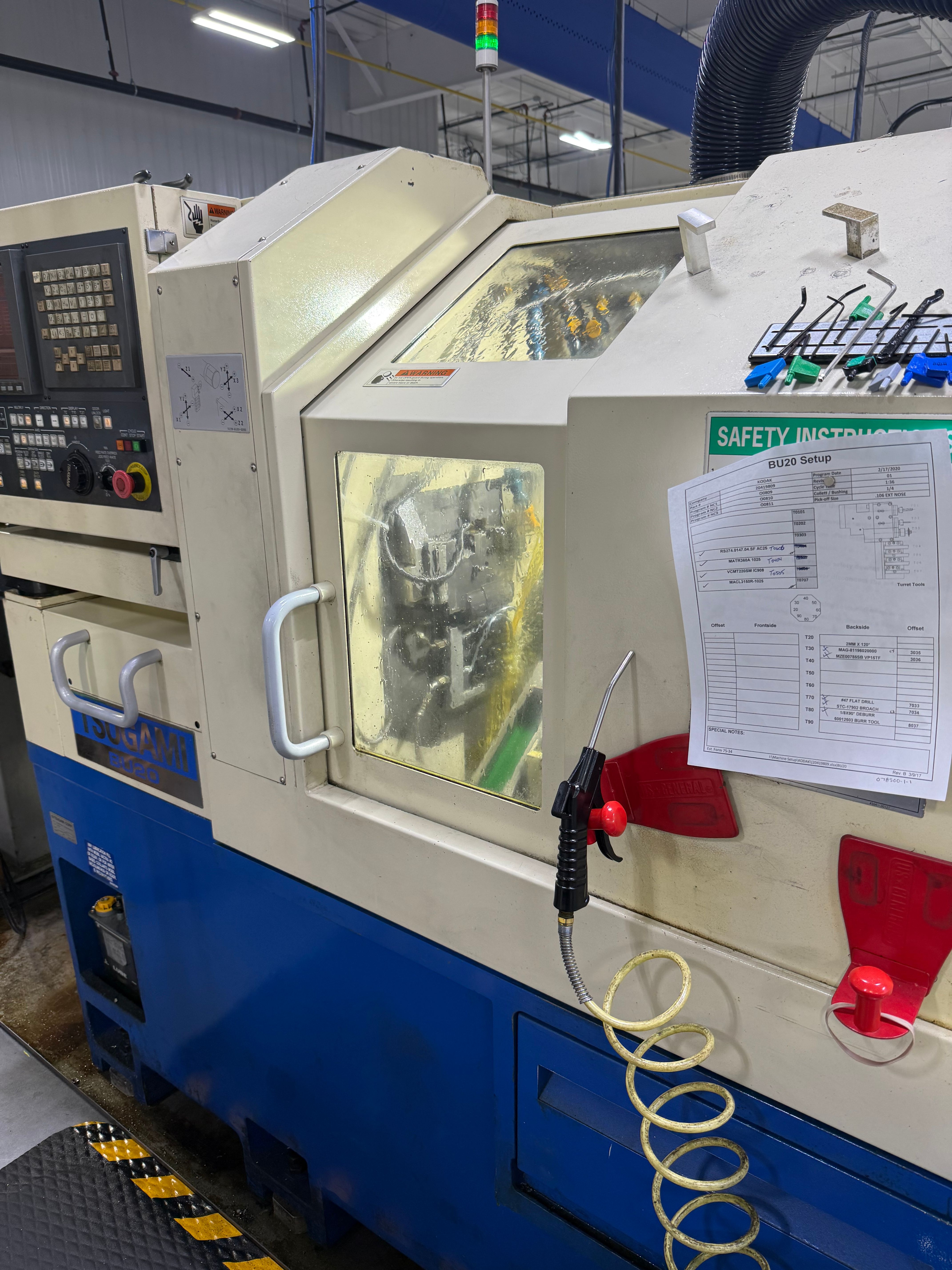Used TSUGAMI BS26 III CNC Lathe #8750