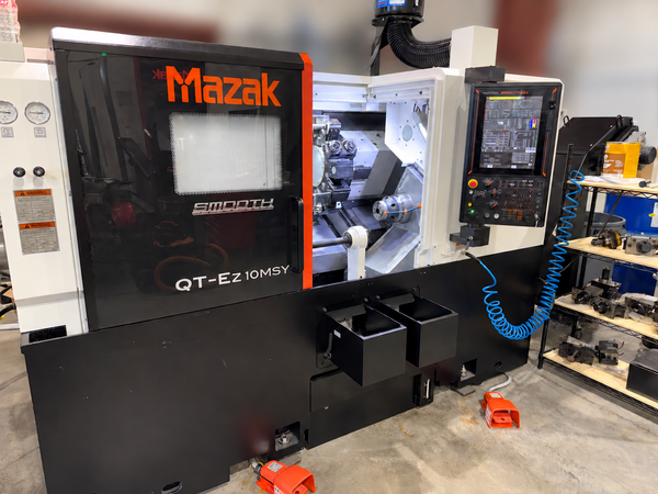 Used MAZAK QT EZ 10MSY CNC Lathe #16184