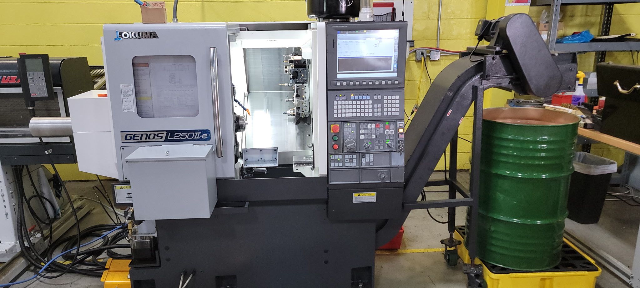 Used OKUMA LB3000EXII/1000 CNC Lathe #12533