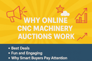 Why Online CNC Machinery Auctions Work: Fair Market Valuation, Reserve Strategies, and Why Smart Buyers Never Look Away