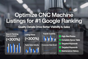 The Ultimate Guide to Optimizing CNC Machine Listings for Maximum Visibility and Sales in 2026