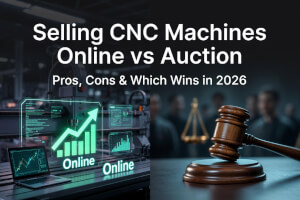 Selling CNC Machines Online vs Auction