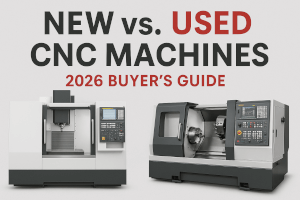 Buying a New vs. Used CNC Machine 